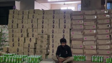 Gujarat Police seizes liquor valued at Rs 1.49 crore on Ahmedabad expressway