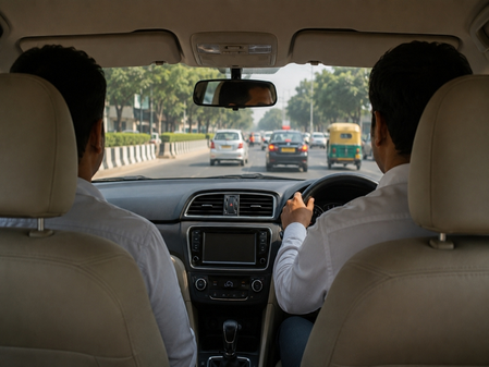 Jyotiraditya Scindia, Ram Mohan Naidu carpool to Cabinet meeting, promote fuel conservation Jyotiraditya Scindia, Ram Mohan Naidu carpool to Cabinet meeting, promote fuel conservation