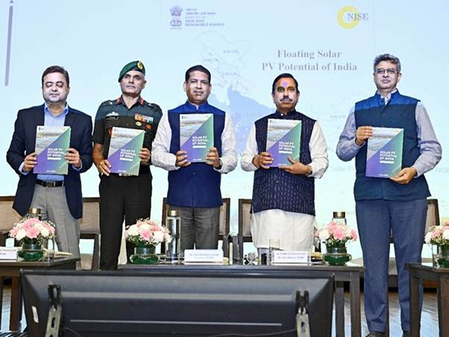 India’s floating solar PV potential assessed at over 102 GWp