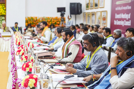At NITI Aayog meet, K’taka CM seeks greater Central support; calls for stronger cooperative federalism At NITI Aayog meet, K’taka CM seeks greater Central support; calls for stronger cooperative federalism