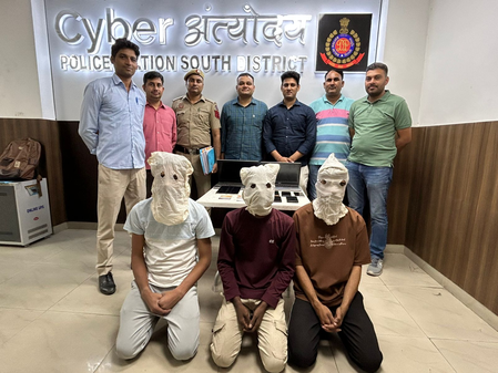 Delhi Police bust interstate cyber fraud module operating fake helicopter booking websites, arrest three