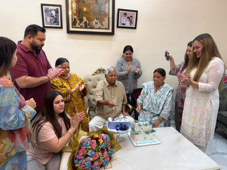 Lalu Prasad celebrates birthday with family amid warm wishes from supporters
