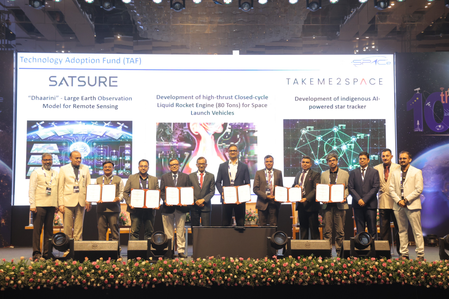 IN-SPACe selects three space startups for funding under Technology Adoption Fund