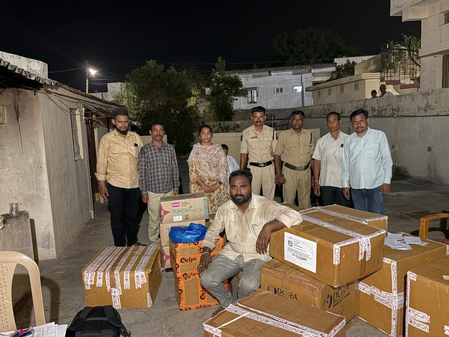 Telangana’s Drug Control Administration raids unlicensed medical shop, seizes stock