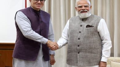 Omar meets PM Modi in Delhi, presses for early restoration of J&K statehood Omar meets PM Modi in Delhi, presses for early restoration of J&K statehood