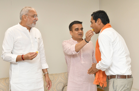 BJP candidates win all four Rajya Sabha seats unopposed from Gujarat BJP candidates win all four Rajya Sabha seats unopposed from Gujarat
