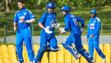 Mir, Shah knocks help Afghanistan A get four-run win over India A via DLS method Mir, Shah knocks help Afghanistan A get four-run win over India A via DLS method