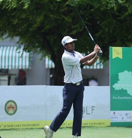 ​Anas Khan dominates day 2 at 24th NCR Cup; Chaitanya Pandey weathers the storm to take lead