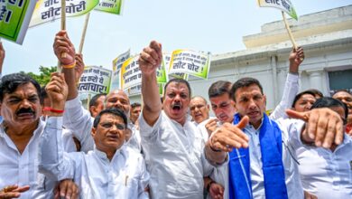 ‘Prepared to be arrested’: Jitu Patwari as Congress protests against cancellation of Natarajan’s RS nomination ‘Prepared to be arrested’: Jitu Patwari as Congress protests against cancellation of Natarajan’s RS nomination