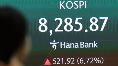 Seoul stocks up nearly 8 pc on hopes for end of Iran war Seoul stocks up nearly 8 pc on hopes for end of Iran war