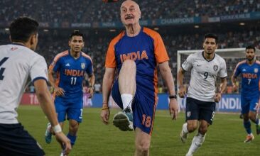 Anupam Kher dreams of wearing India’s football jersey, celebrates the power of imagination