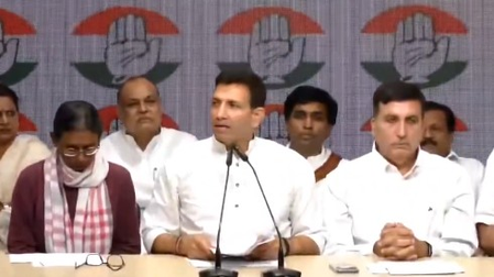Congress alleges BJP-EC collusion in MP RS polls, terms Meenakshi Natarajan nomination rejection ‘seat chori’ Congress alleges BJP-EC collusion in MP RS polls, terms Meenakshi Natarajan nomination rejection ‘seat chori’