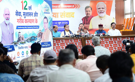 CM Dhami hails PM Modi’s 12 years in office, lists humongous projects in Uttarakhand under his guidance CM Dhami hails PM Modi’s 12 years in office, lists humongous projects in Uttarakhand under his guidance