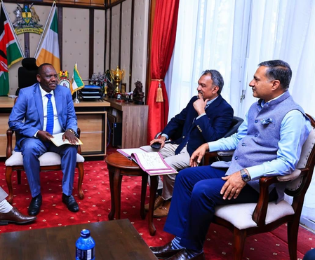 India and Kenya discuss partnerships, investments in various sectors India and Kenya discuss partnerships, investments in various sectors