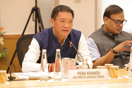 Arunachal CM Khandu advocates funding reforms, hydropower push and infrastructure boost Arunachal CM Khandu advocates funding reforms, hydropower push and infrastructure boost