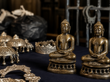 Historic Jain idols recovered after police bust theft gang in Madhya Pradesh