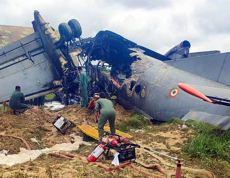 Assam AN-32 crash: IAF transports fallen air warriors’ mortal remains to their homes