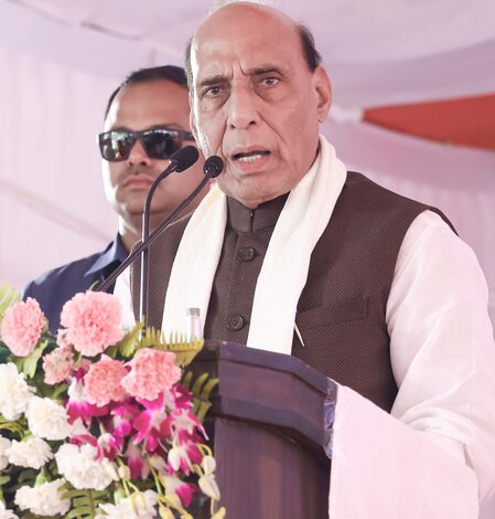 Rajnath Singh to review Combined Graduation Parade of Air Force Academy in Hyderabad today Rajnath Singh to review Combined Graduation Parade of Air Force Academy in Hyderabad today