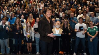 Tom Cruise thanks Steven Spielberg for ‘hours of joy in cinema’ Tom Cruise thanks Steven Spielberg for ‘hours of joy in cinema’