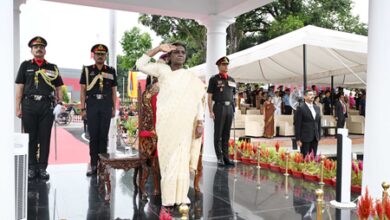 ‘Watershed moment in history of IMA’: President Murmu after reviewing Passing Out Parade with first batch of female NDA cadets (Lead) ‘Watershed moment in history of IMA’: President Murmu after reviewing Passing Out Parade with first batch of female NDA cadets (Lead)