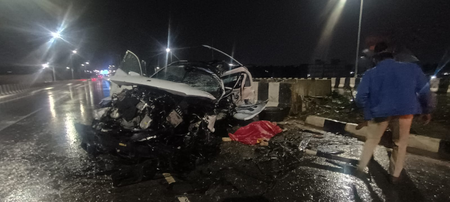 Woman returning from dinner with friend killed in Mercedes-Benz crash in Bengaluru’s outskirts Woman returning from dinner with friend killed in Mercedes-Benz crash in Bengaluru’s outskirts