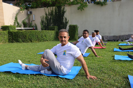 Tajikistan: MoS Singh participates in yoga session in Dushanbe ahead of IDY 2026