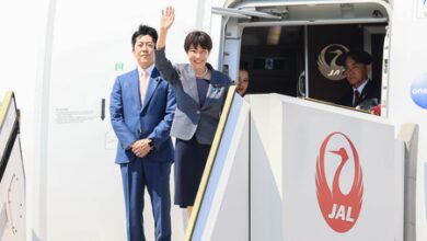 Japan PM heads to Europe for G7 Summit Japan PM heads to Europe for G7 Summit