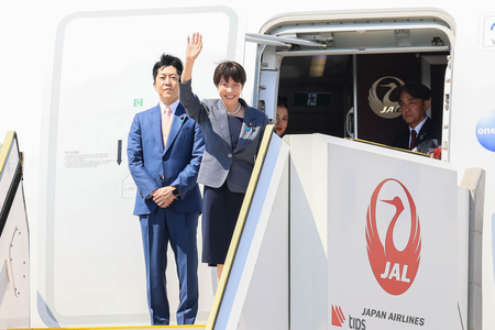 Japan PM heads to Europe for G7 Summit