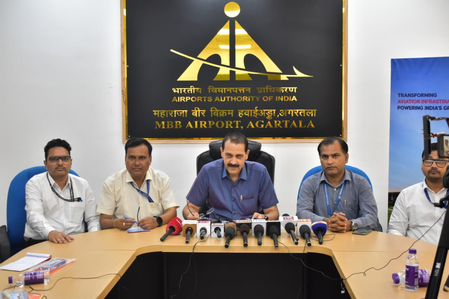 Agartala Airport logs 68.53 pc rise in passenger traffic over 11 years Agartala Airport logs 68.53 pc rise in passenger traffic over 11 years