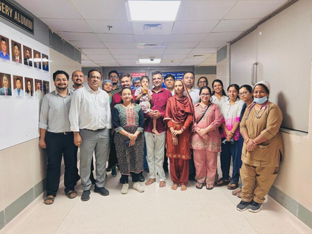Gujarat: Three-year-old regains swallowing ability after rare gastric pull-up surgery in Ahmedabad Gujarat: Three-year-old regains swallowing ability after rare gastric pull-up surgery in Ahmedabad