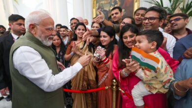 PM Modi receives rousing welcome in Nice as he arrives on official France visit PM Modi receives rousing welcome in Nice as he arrives on official France visit