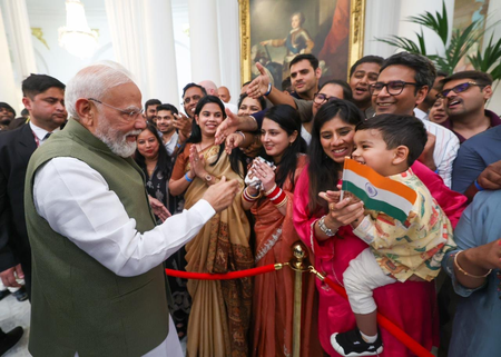 PM Modi receives rousing welcome in Nice as he arrives on official France visit