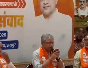 Rajasthan: Assistant engineer, electrician suspended after power outage at Union Minister’s press meet in Jaipur Rajasthan: Assistant engineer, electrician suspended after power outage at Union Minister’s press meet in Jaipur