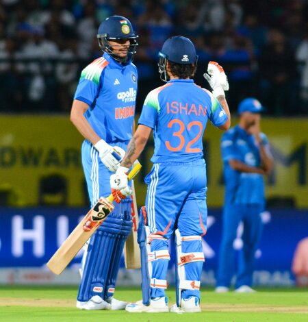 1st ODI: Brar, Dubey, Gill star as India beat Afghanistan by seven wickets, take 1-0 lead (ld) 1st ODI: Brar, Dubey, Gill star as India beat Afghanistan by seven wickets, take 1-0 lead (ld)