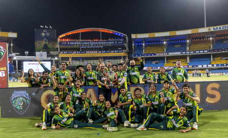Pooja Vastrakar leads Chambal Ghariyals to maiden MPL T20 Scindia Cup title
