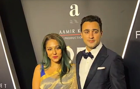 Imran Khan attends 25 years of Aamir Khan’s ‘Lagaan’ celebration with ladylove Lekha Washington Imran Khan attends 25 years of Aamir Khan’s ‘Lagaan’ celebration with ladylove Lekha Washington