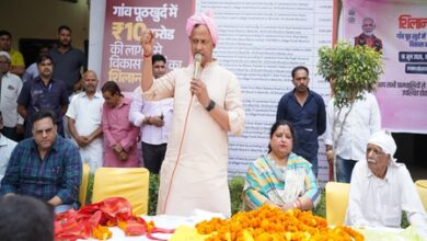 Delhi: Minister Ravinder Indraj Singh launches Rs 10 crore projects in Pooth Khurd Delhi: Minister Ravinder Indraj Singh launches Rs 10 crore projects in Pooth Khurd