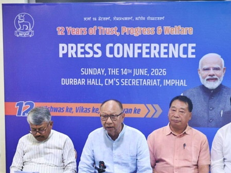 Manipur has benefited immensely from PM Modi’s transformative initiatives over 12 years: CM Singh Manipur has benefited immensely from PM Modi’s transformative initiatives over 12 years: CM Singh