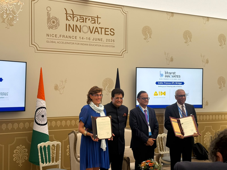India-France Atal Tinkering Lab Bridge to boost innovation via school labs India-France Atal Tinkering Lab Bridge to boost innovation via school labs