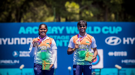 Dhiraj strikes individual gold, completes golden double for India at Archery World Cup Dhiraj strikes individual gold, completes golden double for India at Archery World Cup