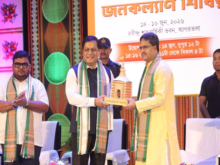 Tripura scripting new growth story under PM Modi’s leadership: Sarbananda Sonowal Tripura scripting new growth story under PM Modi’s leadership: Sarbananda Sonowal
