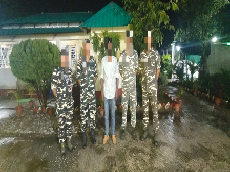 B’deshi national apprehended by SSB near Indo-Nepal border in Bengal B’deshi national apprehended by SSB near Indo-Nepal border in Bengal