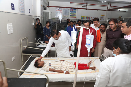 Three killed in bus-truck collision in MP’s Katni, CM announces financial aid Three killed in bus-truck collision in MP’s Katni, CM announces financial aid