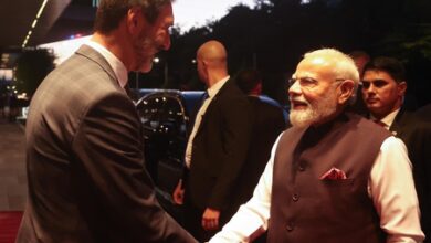 PM Modi accorded ‘warm welcome’ on arrival in Slovakia, received by Slovak Foreign Minister