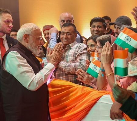 Welcome in Bratislava was truly special, grateful to Indian community for their warmth, affection: PM Modi Welcome in Bratislava was truly special, grateful to Indian community for their warmth, affection: PM Modi