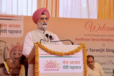 Harnessing tech for transparency, social inclusion: Delhi L-G TS Sandhu