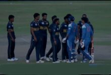 Vaibhav Sooryavanshi and Tilak Varma get into a verbal fight with Sri Lanka A players in Super Over drama Vaibhav Sooryavanshi and Tilak Varma get into a verbal fight with Sri Lanka A players in Super Over drama