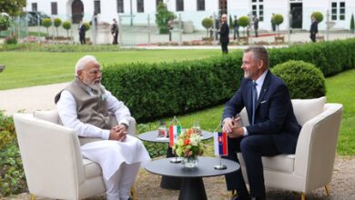 PM Modi, Slovak Prez discuss diverse subjects during their talks in Bratislava PM Modi, Slovak Prez discuss diverse subjects during their talks in Bratislava