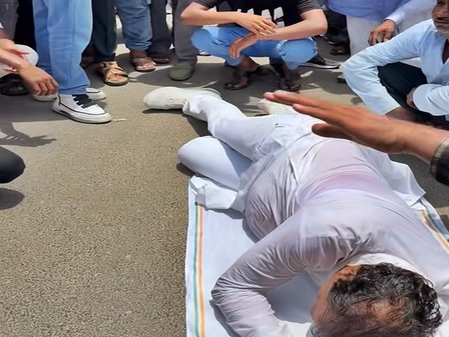 Ex-Rajasthan minister Rajendra Gudha collapses during march against Islampur renaming proposal