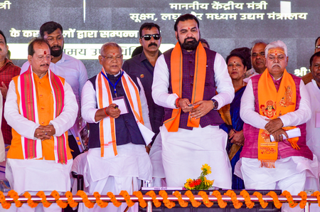 Bihar CM lays foundation for Rs 170-crore MSME Technology Centre in Gaya Bihar CM lays foundation for Rs 170-crore MSME Technology Centre in Gaya